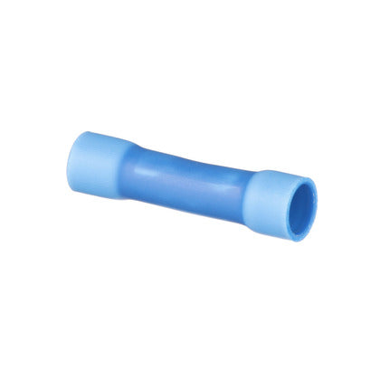 BSV14X-L Butt Connector, Vinyl Insulated, 16 - 14 AWG, Blue, Pack of 50