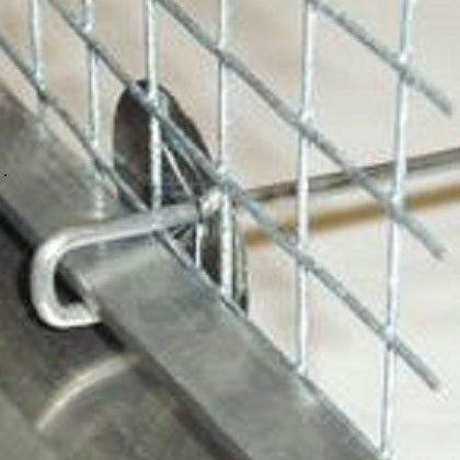 S6438 Wire Mesh Clip, Blk