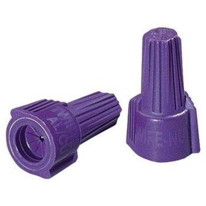30-265 Twister® Al/Cu Wire Conn, Model 65,Purple, 100/Box