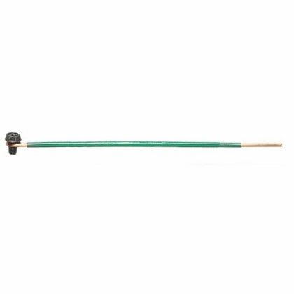 30-3390 14 AWG Solid Grounding Pigtail, Green, 8" Long, 50/Box