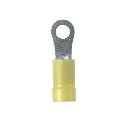 EV10-10RB-Q Ring Terminal, Vinyl Insulated, 12 to 10 AWG, # 10 Stud
