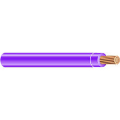 TFFN16STRPUR500RL 16 AWG TFFN, Purple, 500'