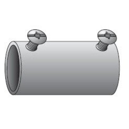 5075S EMT Set Screw Coupling, 3/4", Steel