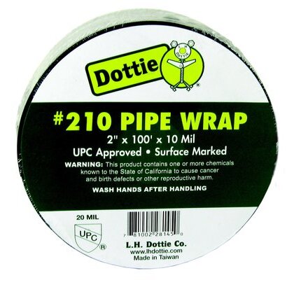 210 Corrosion Protection Tape, 10 mil, Printed, 2" x 100'