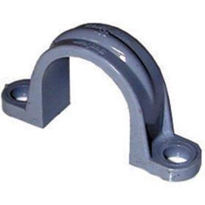 075CONDCLMP2HOLE 3/4" 2-Hole PVC Conduit Strap
