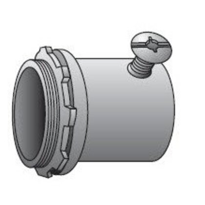 4050ST EMT Set Screw Connector, 1/2 inch, Insulated, Steel