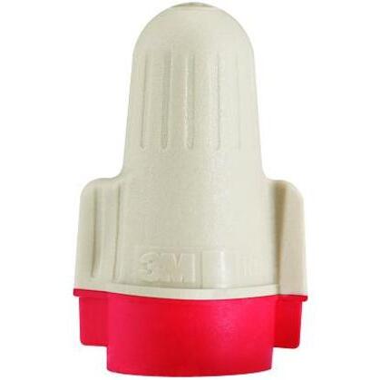 T/R+POUCH Wire Connector, 22 - 8 AWG, Tan/Red