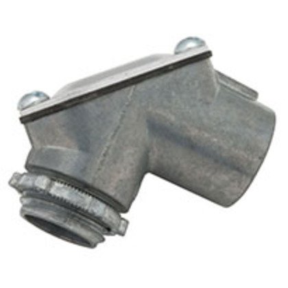 2663 EMT Pulling Elbow, 3/4", Type: 90°, Handy Ell, Zinc Die Cast