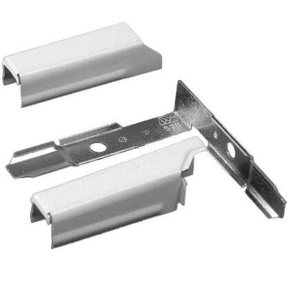 V5711LHA Raceway 90° Twisted Elbow, Left Hand, Steel, Ivory, 500/700 Series