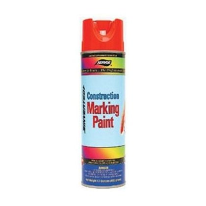 247 Construction Marking Paint, Fluorescent Orange, 20 oz