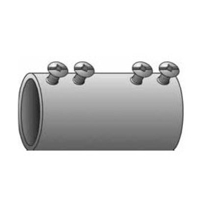 5300S EMT Set Screw Coupling, 3", Steel