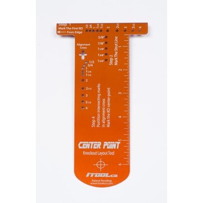 CP02 Center Point™ knockout layout tool Gear Punch™ Accessory
