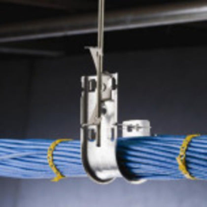 CAT32HP4Z34 Cat HP 2" J-hook with multi-function clip 1/4" rod, #12–#8 wire