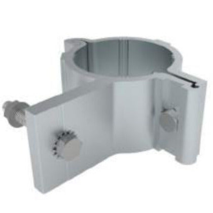 CLMP-PIPE-25 Pipe Clamp Kit, Aluminum, 2.5"