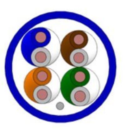 10136230 LANMARK-6  CAT6  CMP  UTP White 1000' TEKPAK