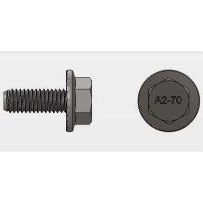 M8-1.25X20MM-BOLT M8 Hex Flange Bolt