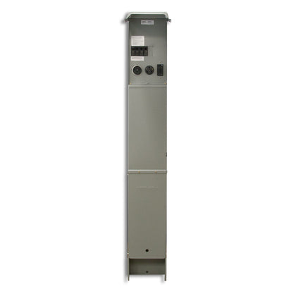 U075CP6010 Pedestal, Power Outlet, 100A, 1P, 120/240VAC, 1PH, Un-Metered