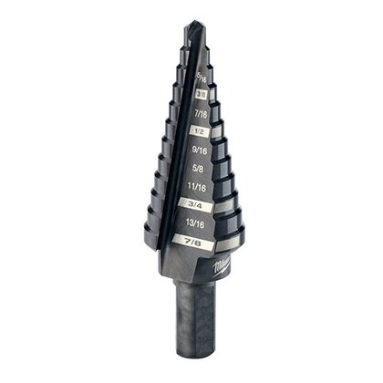 48-89-9204 Step Drill Bit, #1, 1/8 - 1/2 by 1/32"