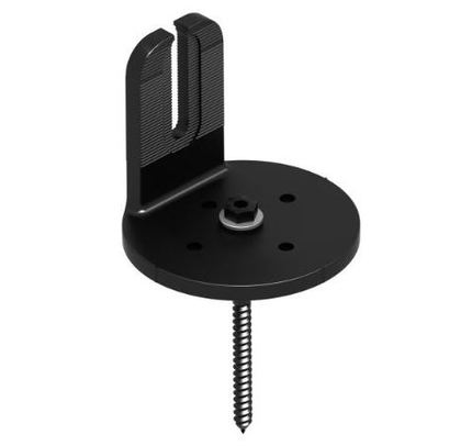K50058-BK1 Composite Shingle Mount, Blk