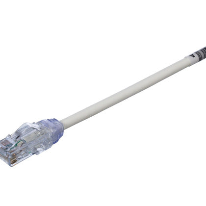 UTP28SP1 Category 6 UTP Copper Patch Cord, Off-White, 1 Foot, 28 AWG