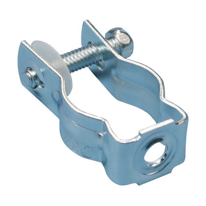 CD2B Bolt Close Conduit/Pipe Clamp, Steel, 1" EMT, 1" Rigid/Pipe, 0.281" Hole
