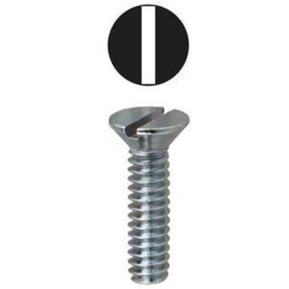 FM632112 #6-32 x 1-1/2" Machine Screw, Zinc Plated Steel