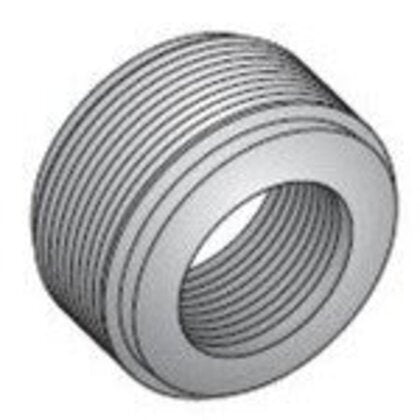 RB-6 Reducing Bushing, Threaded, 1-1/4 x 3/4", Steel/Zinc