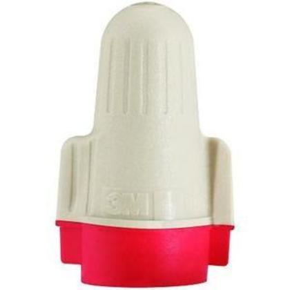 T/R+JUG Wire Connector, 22 - 8 AWG, Tan/Red