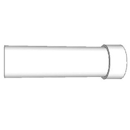 12580 1-1/4" PVC Conduit, 10' Length, Schedule 80, Gray, Bell End