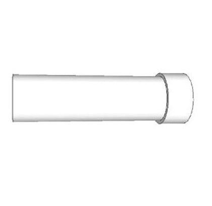 125 1-1/4" PVC Conduit, 10' Length, Schedule 40, Gray, Bell End