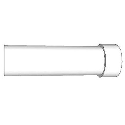 07580 3/4" PVC Conduit, 10' Length, Schedule 80, Gray, Bell End