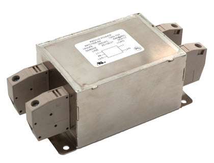 Q-LCF-064-1P Radius Power Line Filter, 64A, 1f