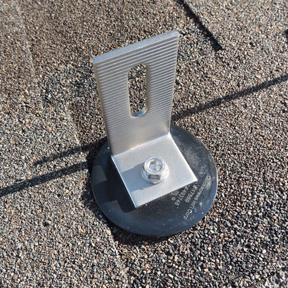 17662 Multi Roof Mount Kit, 5/16 X 4", 3" Microflashing, SS Low Profile L-Foot