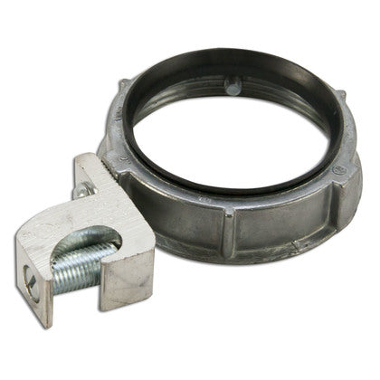 1216 Grounding Bushing, 1-1/2", Threaded, Insulated, Malleable Iron