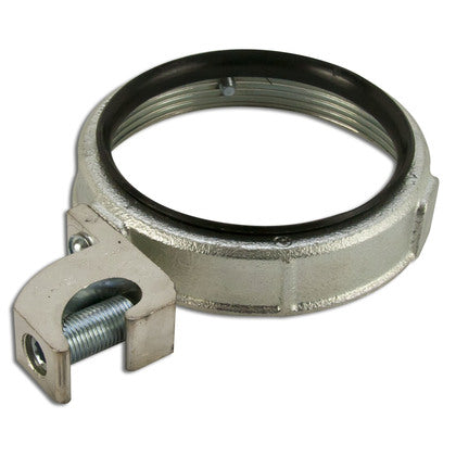 1296 Grounding Bushing, 4", Threaded, Insulated, Malleable Iron