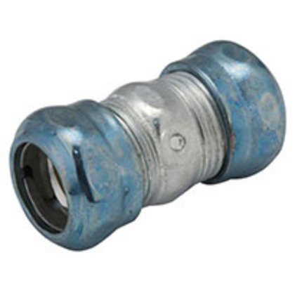 2950RT EMT Compression Coupling, 2-1/2", Raintight, Steel