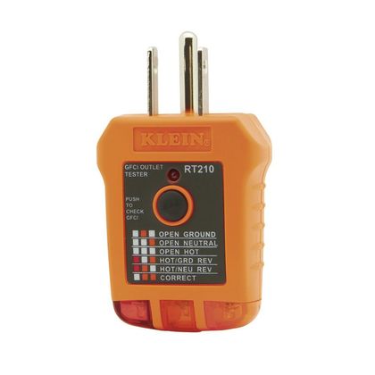 RT210 GFCI Receptacle Tester