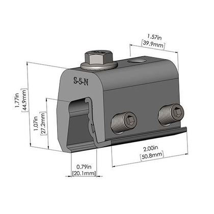 S-5-N-NEW Mini Clamp, Slvr