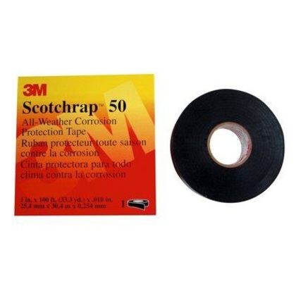 50-UNPRINTED-4X100FT Corrosion Protection Tape, 10 mil, Unprint, 4" x 100'