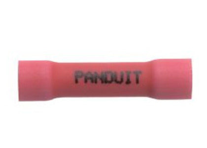 ESV18BX-L Butt Connector, Vinyl Insulated, 22 - 18 AWG, Red, Pack of 50