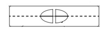 BSN18-C Butt Connector, Nylon Insulated, 22 - 18 AWG, Red, Pack of 100