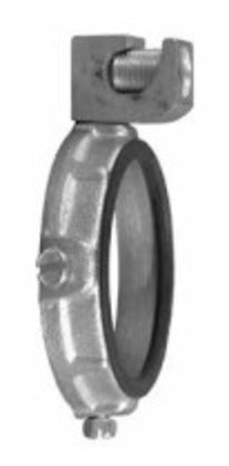 GIB-100LS-4AC Grounding Bushing, 1", Threadless, Insulated, Malleable Iron