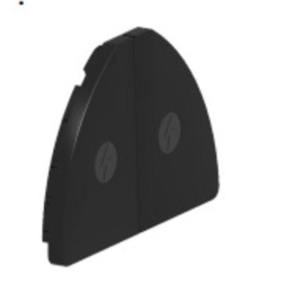 SKIRT-CAP-B Skirt End Cap, Blk