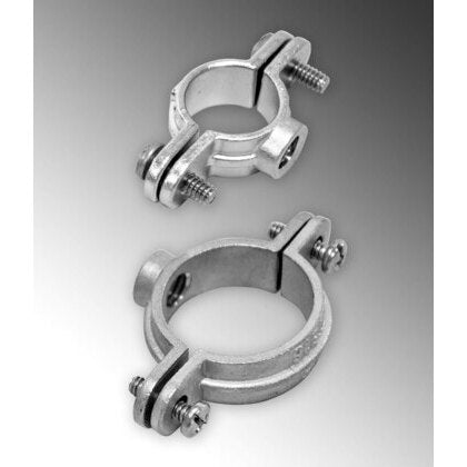 S61500SP00 Split Ring Clamp, 1-1/2" Diameter, Stainless Steel, Includes Hardware