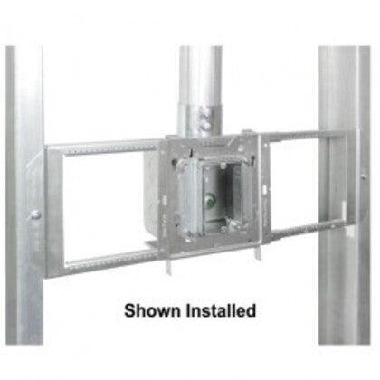 SSB-4S-MKO Box Support With Universal Mounting Adapter, Steel