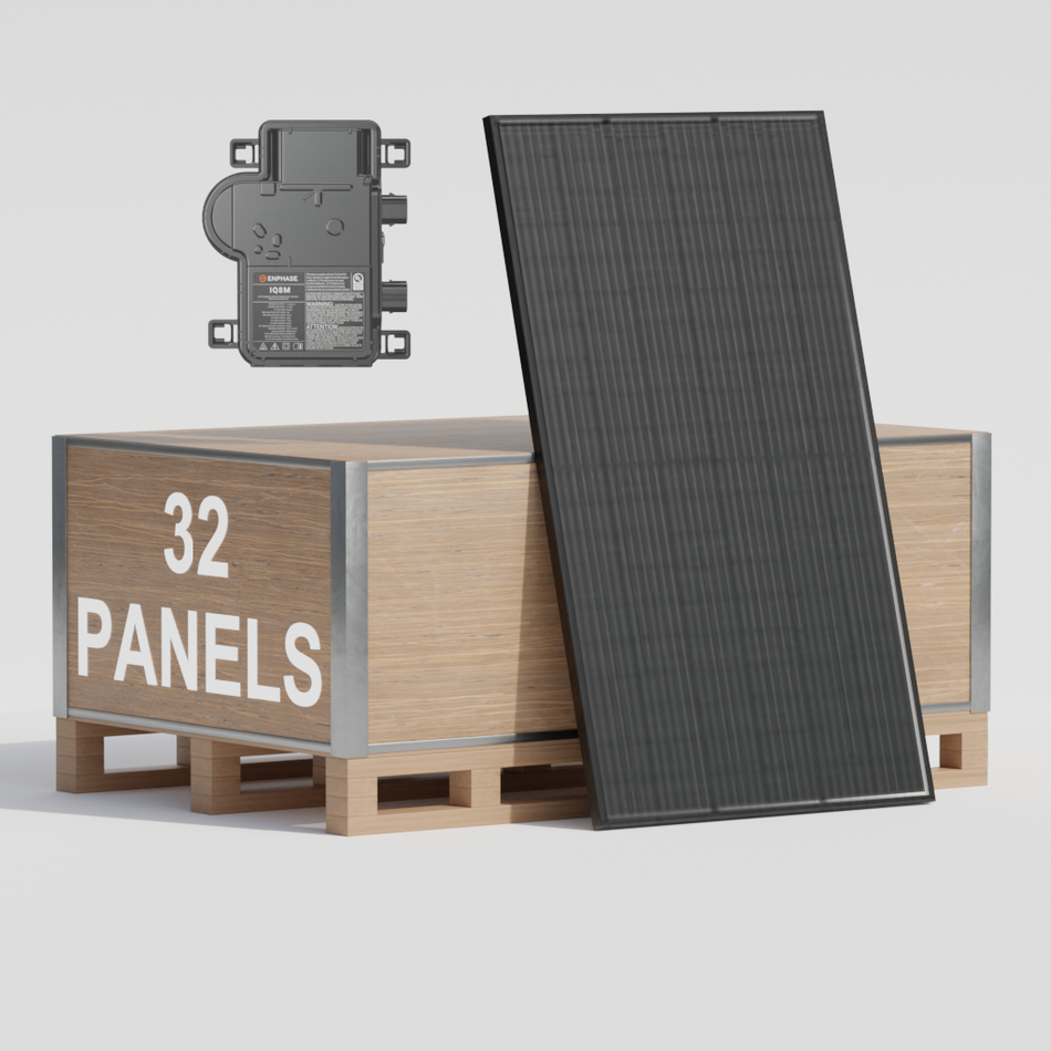 13 kW Solar Panel Kit Grid Tied with Enphase Microinverters