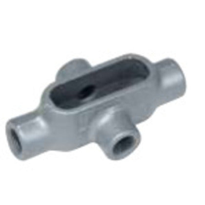 X37 Conduit Body, Type X, 1", Form 7, Iron