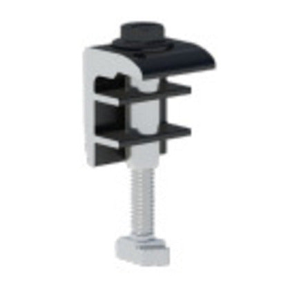 UFO-END-01-B1 End Fastening Object (End Clamp, 30-40Mm), Black