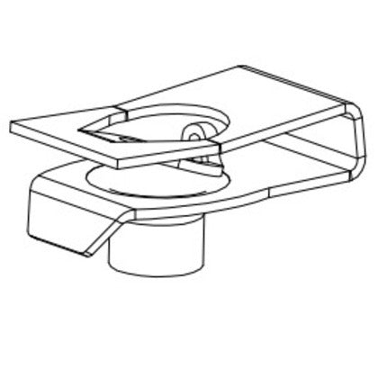310860 Clip U-Nut, SS