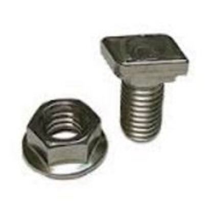 009020S T-Bolt & Nuts, SS, 3/8 x 3/4"